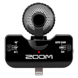 ZOOM iQ5 iphone5  電容式蘋果手機(jī)K歌麥克風(fēng) (黑色)