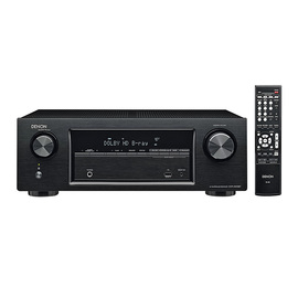 天龍(Denon) AVR-X510 5.2聲道AV影院功放 (黑色)