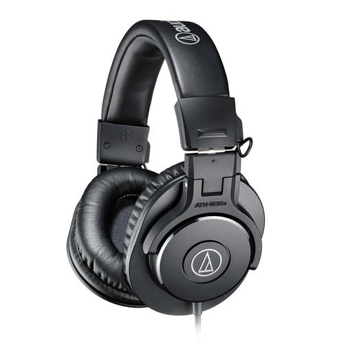 鐵三角(Audio-technica) ATH-M30x錄音室頭戴式監(jiān)聽耳機