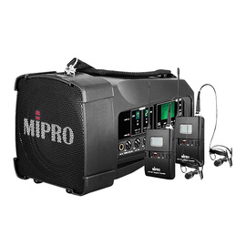 咪寶(MIPRO) MA-100DB 50W便攜式無線擴(kuò)音器 戶外移動音箱 會議/廣場舞/戶外宣傳音響(配領(lǐng)夾麥)