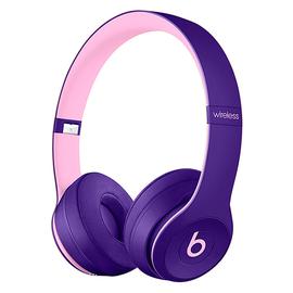 Beats Solo3 Wireless 頭戴式無(wú)線藍(lán)牙耳機(jī) 重低音折疊式耳麥 (紫色)