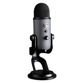 Blue Yeti 雪怪專業(yè)電容話筒麥克風(fēng)K歌錄音直播USB直插麥克風(fēng) (煙灰色)