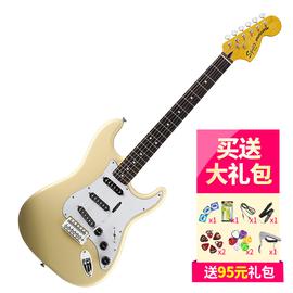 斯奎爾(Squier-Fender) 030-1226-541 SQ VM STRAT 70S 玫瑰木指板 電吉他 復(fù)古黃