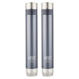 麥克思樂(MXL) 840 PAIR 小振膜電容話筒吉他鋼琴樂器錄音麥克風（一對裝）