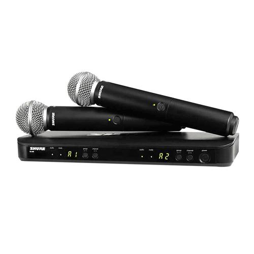 舒爾(SHURE) BLX288/SM58 KTV/演出手持式無(wú)線動(dòng)圈麥克風(fēng)（標(biāo)配不含線材）