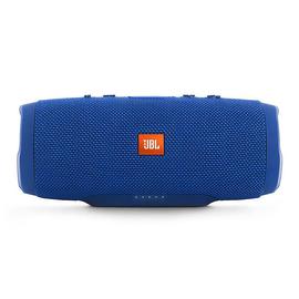 JBL CHARGE3 音樂沖擊波4代無線藍牙音箱 雙低音便攜迷你防水戶外音響(藍色)