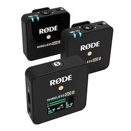 羅德(RODE) Wireless GO II 二代 一拖二領夾錄音無線麥克風迷你小蜜蜂（黑色）