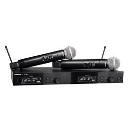 舒爾(SHURE) SLXD24D/SM58 一拖二專業(yè)數(shù)字手持式無線麥克風(fēng) 演出/主持/演講話筒（標(biāo)配不含線材）