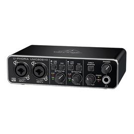 百靈達(dá)(BEHRINGER) UMC202HD  專業(yè)錄音USB外置聲卡 錄音直播K歌音頻接口