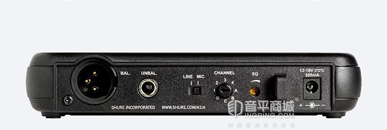 舒爾(SHURE) SVX14-CVL 領(lǐng)夾式無(wú)線麥克風(fēng) 舞臺(tái)演出/演講會(huì)議（一拖一）