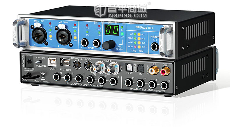 RME 德國進口 Fireface UCX 電腦專業(yè)錄音K歌聲卡